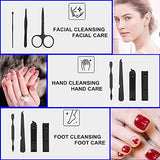 Manicure / pedicure Set - Black & Red